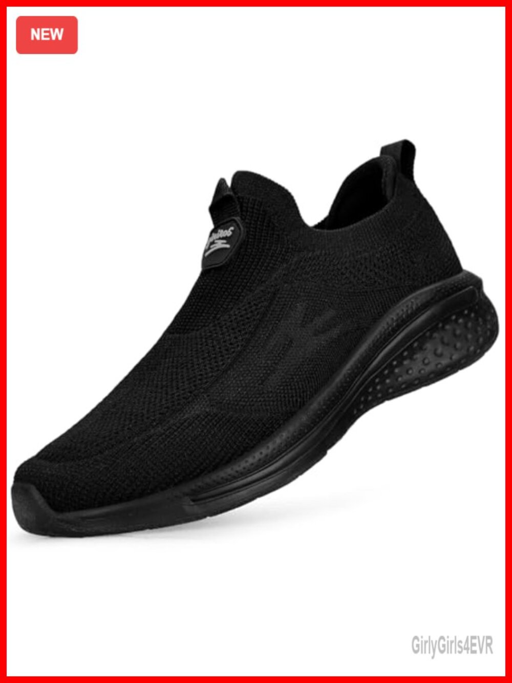 Lightweight Breathable Mesh Slip-On Walking Sneakers for Nursing Travel
